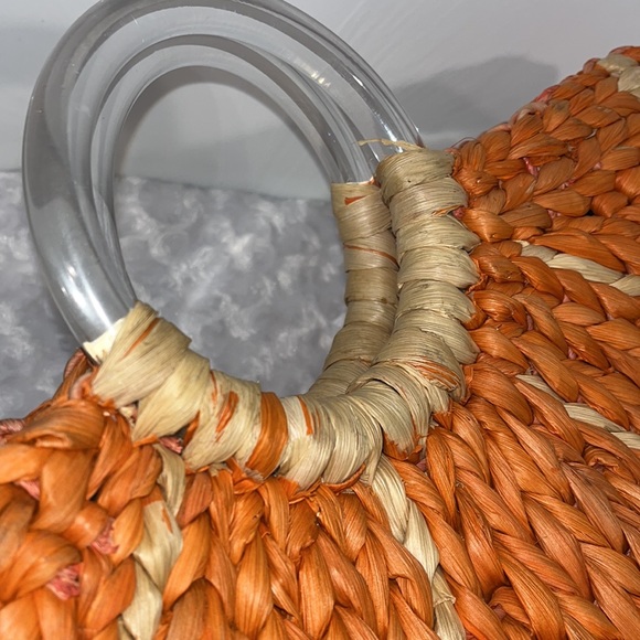 🎉HOST PICK🎉 kate spade RARE With A Twist Orange Slice Crafted Handbag - Picture 7 of 17